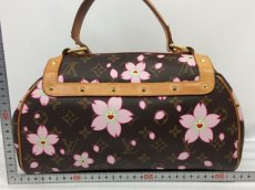 Photo2: Auth LOUIS VUITTON Monogram Cherry Blossom Sac Retro PM M92012 7E120300m (2)