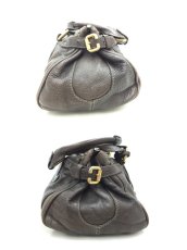 Photo11: Auth Chloe Paddington Leather Hand bag Dark Brawn Vintage 0C220020n" (11)