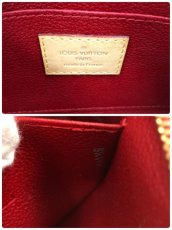 Photo12: Auth Louis Vuitton Vernis Red Pochette Cosmetic pouch 0J130230n" (12)