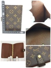 Photo2: Auth Louis Vuitton Monogram AB rank Agenda PM  9 Damier PM  1 10 set 1C090140n" (2)