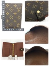 Photo9: Auth Louis Vuitton Monogram AB rank Agenda PM  9 Damier PM  1 10 set 1C090140n" (9)