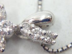 Photo5: Platinum (3.96g) PT900 PT850 Necklace Diamond 0.5CT 3G260070K (5)