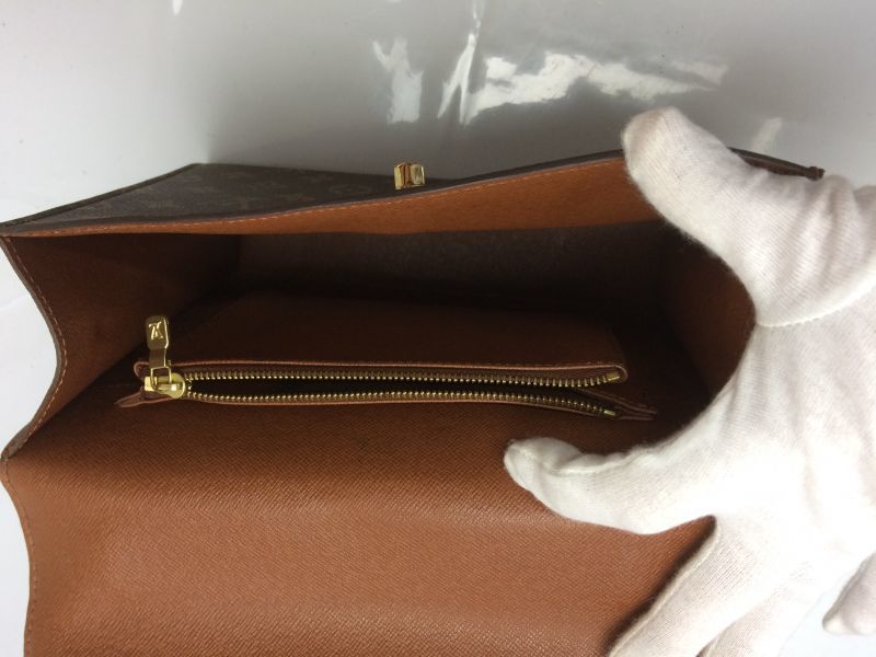 Authentic Louis Vuitton Monogram Malesherbes Hand bag 8J090330m - Tokyo ...