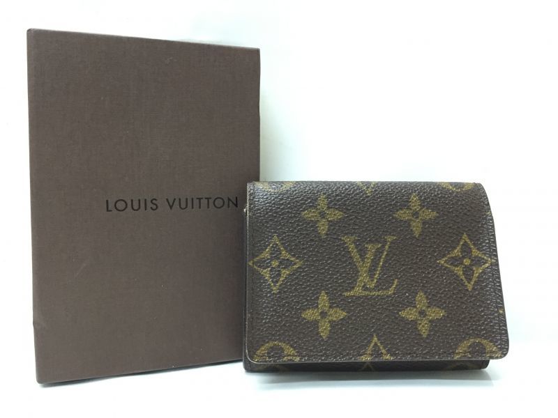 Louis Vuitton Monogram Envelope Carte De Visite Card Case M62920 – AMORE  Vintage Tokyo