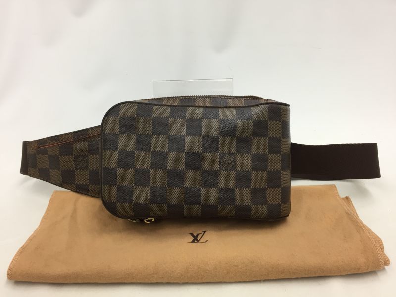 Auth Louis Vuitton Damier Ebene Geronimos Shoulder Bag 0F040120n - Tokyo  Vintage Store
