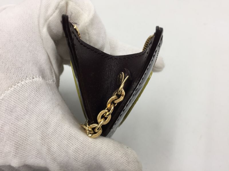 Louis Vuitton Lafayette Street Vernis Leather Bracelet Coin Case