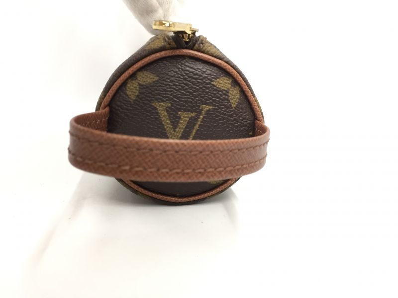 Louis Vuitton Monogram Trousse Ronde Cosmetic Pouch Pen Case Accessories  Case
